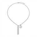 NOIR Disc Chain Necklace