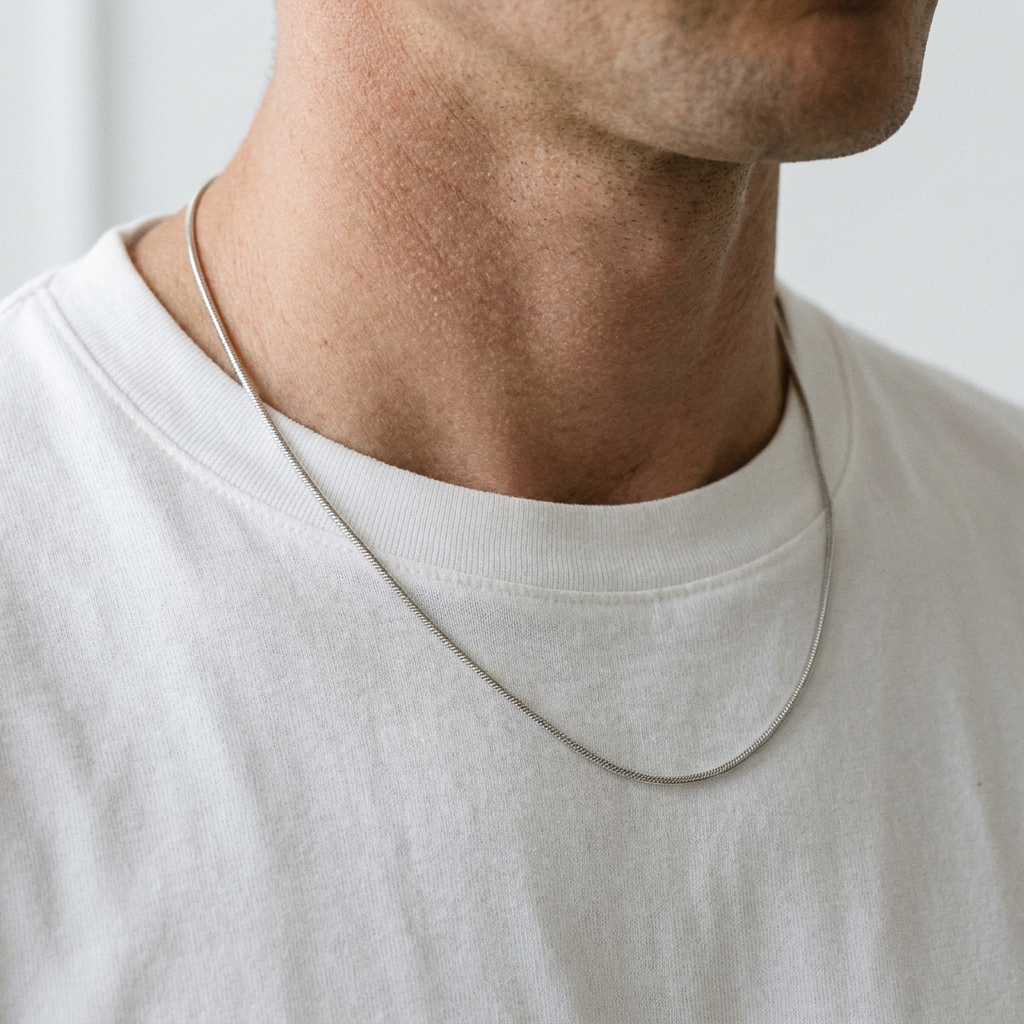 NOIR Snake Chain Necklace