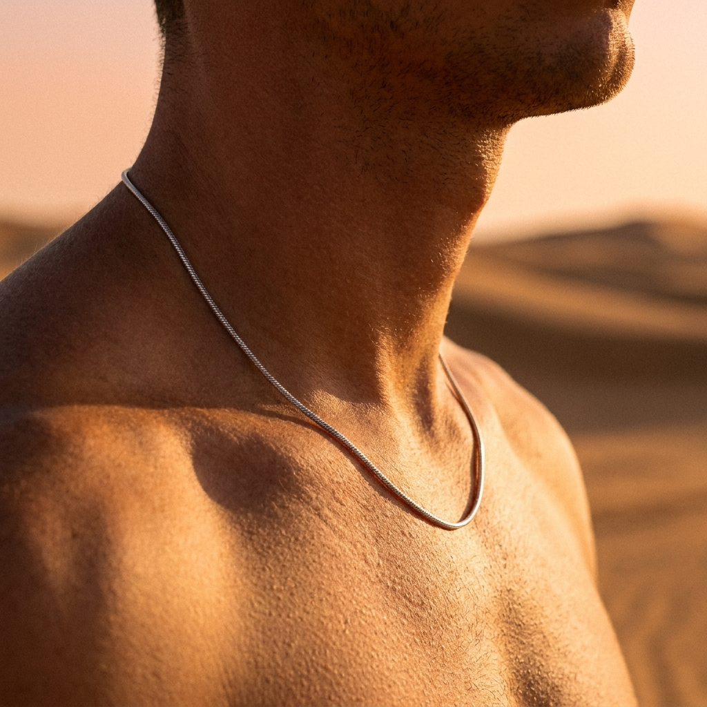 NOIR Snake Chain Necklace