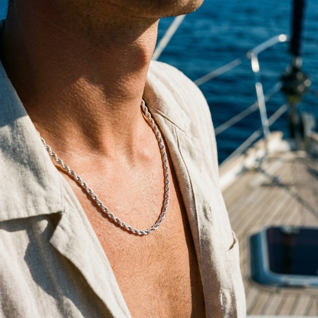NOIR Hemp Chain Necklace