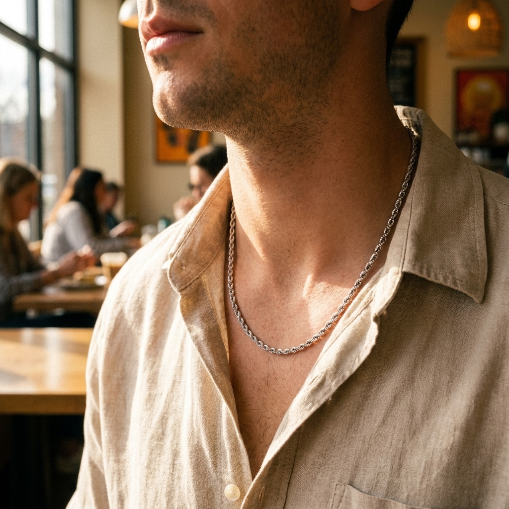 NOIR Hemp Chain Necklace