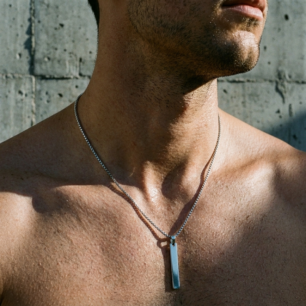 NOIR Long Chain Necklace