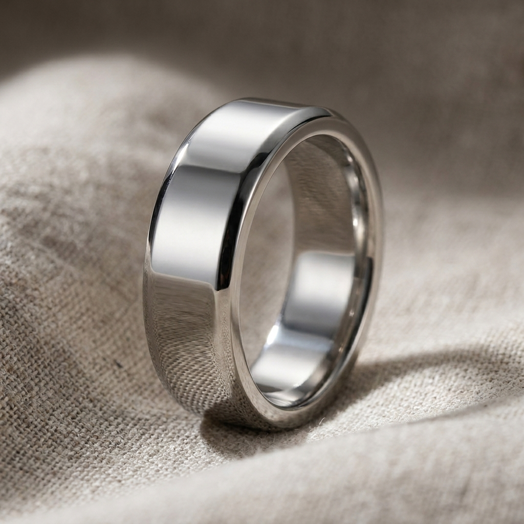 NOIR Glossy Band Ring